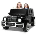 thumbnail image 1 of Costway 12V 2 Seats Kids Ride On Car Licensed Mercedes Benz G63 w/ Remote Control Black, 1 of 9
