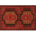 thumbnail image 1 of Ahgly Company Indoor Rectangle Persian Orange Traditional Area Rugs, 2' x 5', 1 of 1