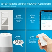 Lutron Caseta Wireless Single-Pole/3-Way Smart Lighting Lamp Dimmer and Remote Kit