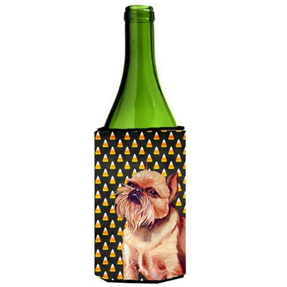 Brussels Griffon Halloween Portrait Wine bottle sleeve Hugger - 24 oz.