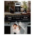 thumbnail image 4 of 14-Cup Coffee Maker, 24-Hour Programmable Coffee Brewer, Keep Warm, Drip Free, Washable Filter, Stainless Steel, Silver, 4 of 8