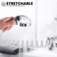 thumbnail image 5 of Hand Shower Sink Faucet Sprayer, Flexible Hose Telescopic For Wide Application In Bathroom, Laundry Tub, And Kitchen Sinks, Space Saving Design, Portable Spray For Pet Bathing, 5 of 5