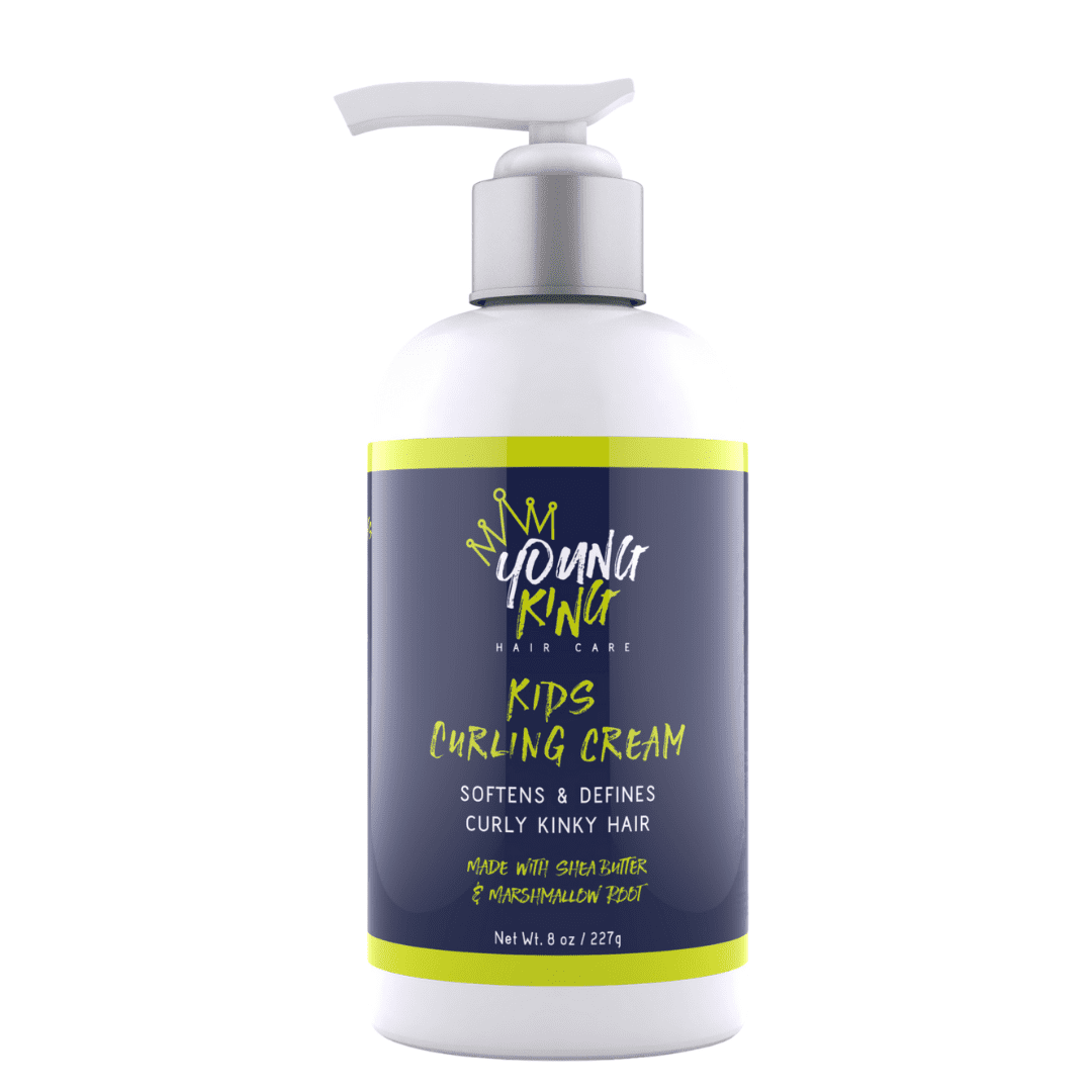 Young King Hair Care Kids Curling Cream 8 oz