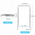 thumbnail image 3 of Porte-vêtements Pliable Portable en Acier Inoxydable pour Intérieur, 3 of 6