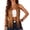 brown-L, variant on Women's Retro Western Fringe Vest Sleeveless Lightweight For Music Festivals And Parties