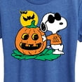 thumbnail image 3 of Peanuts - Joe Cool Pumpkin - Women's Short Sleeve Graphic T-Shirt, 3 of 6