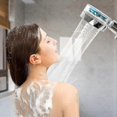 thumbnail image 5 of Pommeau de Douche Turbo à Main Kit de Douche à Jet avec 3 Cartouches de Filtre (Bleu), 5 of 5