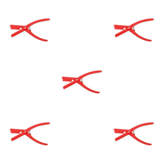 Youkk Convenient Seafood Shelling Pliers For Fast And Effortless Crayfish Cleaning And Easy To Clean. red 5Set