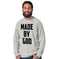 thumbnail image 3 of Made Religious Christ Faith Christian Long Sleeve TShirt Men Women Brisco Brands M, 3 of 6