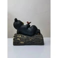 thumbnail image 4 of Bear with Cardinal Garden Welcome Sign Outdoor Garden Decor Yard Statue, 4 of 5