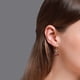 thumbnail image 5 of 2 piezas de un juego de pendientes delicados, joyas elegantes, collar de personalidad, pendientes, granate, collar de cerezas, pendientes de cristal simples para mujer (collar y aretes), 5 of 5