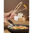 thumbnail image 4 of Hinati Sales Today Deals Sales 4 Compartments Seasoning Box Clear Kitchen Containers Airtight Food Storage Containers Set, Pantry Organization Canisters for Pantry Organization and Storage, 4 of 8