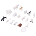thumbnail image 4 of Animales de plástico, 18 piezas, animales árticos, animales polares, figuras de animales, rendimiento sólido, 4 of 14
