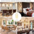 thumbnail image 4 of G9 LED Lamp Bulb, 450LM Eco Friendly Dimmable Light Bulb 5 Pcs Low Power Consumption 360 Beam Angle 100-130V  For Wall Lamps, 4 of 8