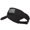 Black, variant on Thin Green Line USA Flag Embroidered Washed Visor - Olive OSFM