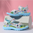 thumbnail image 3 of Earlde Girl's Sport Sandals Closed Toe Water Hiking Beach Outdoor Shoes, 3 of 7