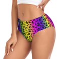 thumbnail image 2 of Balery Animal Paw Rainbow Ropa Interior de Algodón para Mujer con Dibujo – Braguitas Cómodas y Elásticas, Estilo Clásico-X-Small, 2 of 6