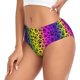 thumbnail image 2 of Fotbe Animal Paw Rainbow Calzones Estampados para Mujer – Ropa Interior de Algodón, Cómoda, Suave y Elástica-X-Small, 2 of 6
