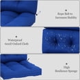 thumbnail image 4 of SnailHome 45x22 in. Solid Soft Waterproof Outdoor High Back Patio Chair Cushion Outdoor Patio Chair Seating Cushion for Home Patio Garden,1 Pack(Thickness:5 in), 4 of 5