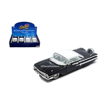 - JADA 1:24 DISPLAY - STREET LOW - 1960 CHEVROLET IMPALA HARDTOP BLACK OR SILVER RANDOM COLOR 1 ITEM MIJO EXCLUSIVES 98927-MJ WITHOUT RETAIL BOX