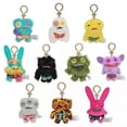 thumbnail image 2 of Funny Ugly Monster Plush Toys Keychain Kawaii Monster Rabbits Cute Stuffed Peluche Dolls Pendants Gifts Kid 12CM, 2 of 5