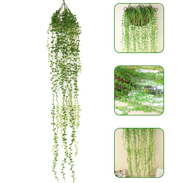 Artificial Vine Decorative Love Tears Fake Vine Hanging Plant Decor