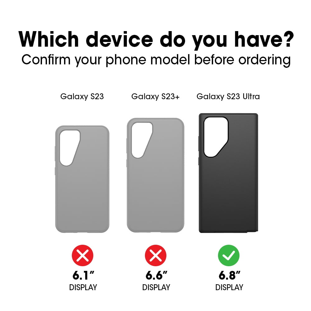 OtterBox React Series Case for Samsung Galaxy S23 Ultra - Clear