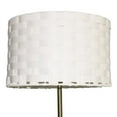 thumbnail image 3 of Ashcroft Furniture Viora Marble Base Floor Lamp - Dark Brown and White, 3 of 4