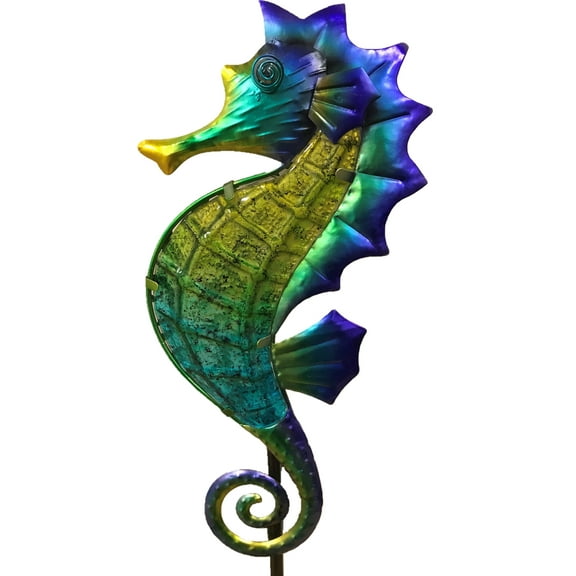 Moonrays 96351 Majestic Sea Horse Solar Stake Light