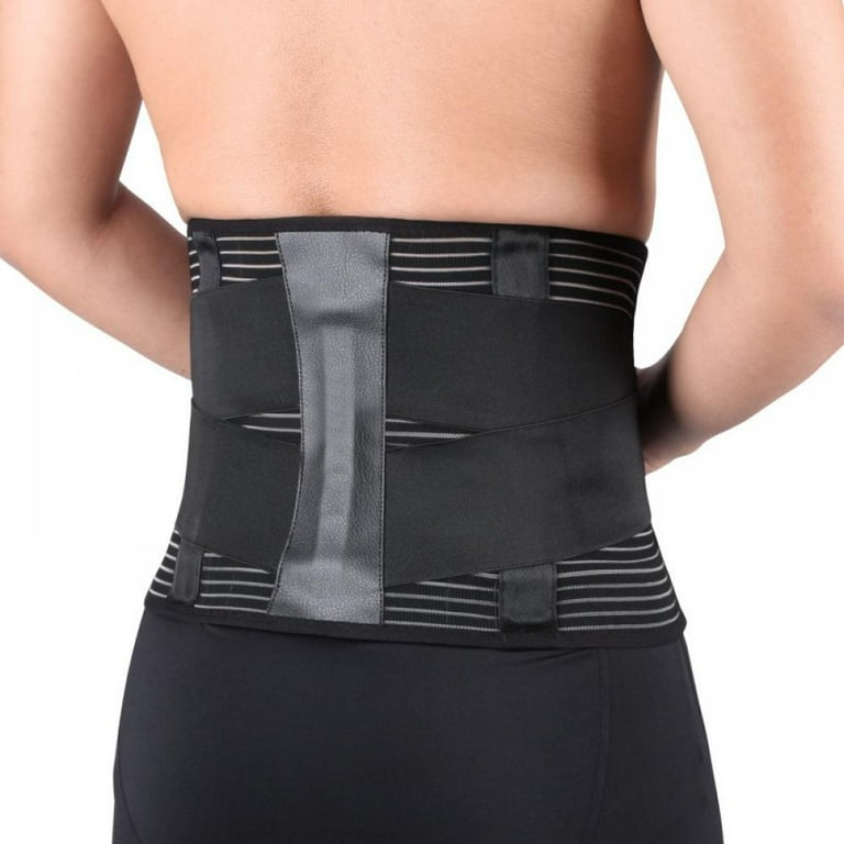 Copper Compression Recovery Back Brace - #1 Guaranteed Highest Copper Content with Infused Fit. Lower Back Lumbar Support Belt