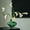 Green, variant on Irregular Glass vases, Emerald Rock Wave Textured Hand Blown Wide Flat Floral Container, Personalized and Creative Home Decorations, Electroplated Crafts, Flower Arrangements & Ornaments,C