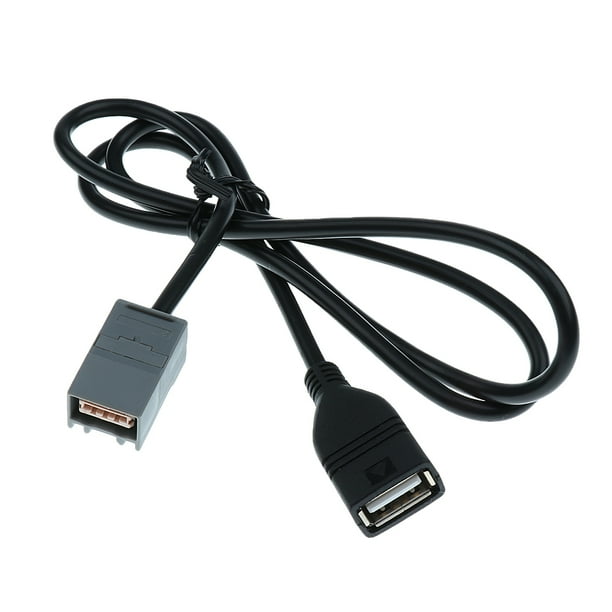 Conector Adaptador de Cable USB Sunnimix Adaptador USB de audio para automóvil