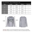 thumbnail image 6 of Sweaters for Women Crew Neck Long Sleeve Womens Sweaters Heart Leopard Print Winter Sweaters Alsol Lamesa, 6 of 6