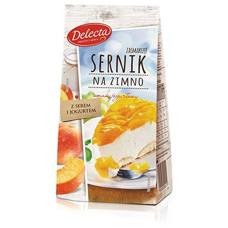 Delecta Sernik Na Zimno Smak Jogurtowy Yoghurt Flavored Cold Cheesecake Cake in
