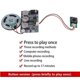 thumbnail image 1 of 17 Minutes Sound Voice Audio Music Recorder Board Chip Programmable Music Module for Greeting Card, 1 of 5