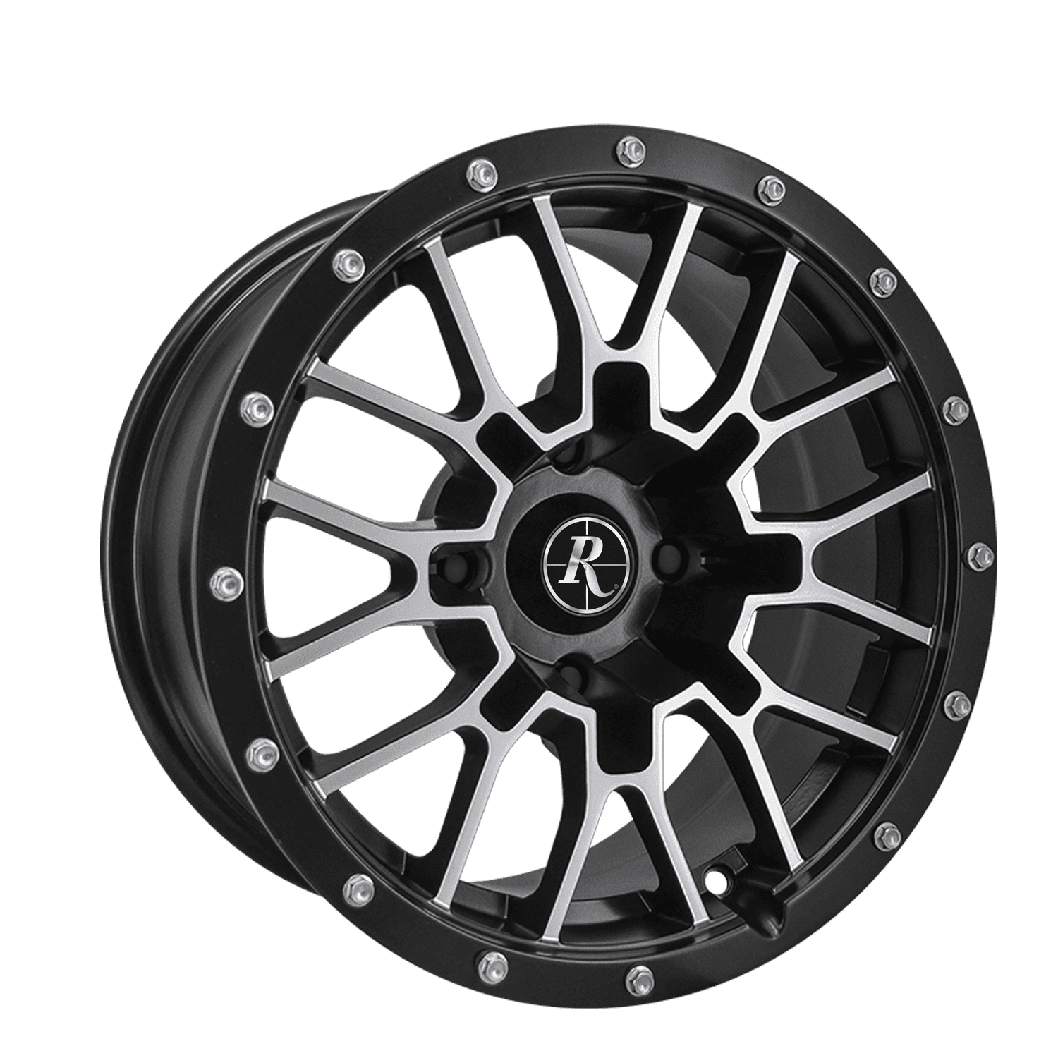 12 Inch 4 X 115 Wheel Rim Remington Off Road Rtc 12x7 10mm Black Machined Walmart Com Walmart Com