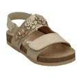 thumbnail image 4 of Sandalia Vavito Niña Dorado Ajuste Casual T18-22 dorado 19, 4 of 10