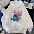 thumbnail image 3 of Disney-Sudadera con capucha de Lilo Stitch para hombre y mujer, ropa de calle con estampado de Anime Kawaii, de Manga corta, 3 of 5