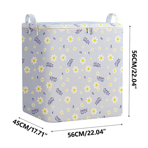 SPOORYYO Non-woven Zipper Storage Bag,Versatile Non-woven Zipper Storage Bag - Perfect for Moving and Travel, Large Capacity for Quilt and Clothing Storage Needs