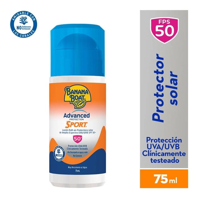 Protector Solar Banana Boat Advanced Protection Sport FPS 50 + 75 ml