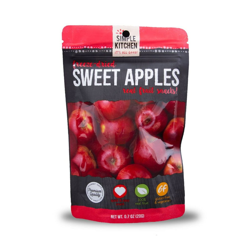 Wise Company Simple Kitchen FreezeDried Sweet Apples 6 Pack