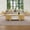 Natural-3 PCS, variant on Harper & Bright Designs Oval Fluted Coffee Table with Storage Cabinet and Shelf, Farmhouse Solid Wood Center Table with 2 Open Storage Doors for Living Room, Walnut 47"