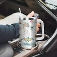 thumbnail image 5 of 40 Oz New Mom Tumbler with Handle and Straw, Mom Cup Pregnant Mom Gifts, Birthday Pregnancy Gifts for First Time Mom Mug, Postpartum Gifts for Mom Coffee Mug with Handle and Straw Gifts for Mom, 5 of 6