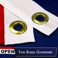 thumbnail image 5 of G128 - THREE PACK of OPEN Flag Red White Blue Store Banner Advertising Pennant, 5 of 6