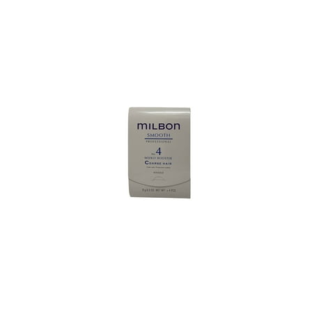 Milbon Smooth No 4 Weekly Booster for Coarse Hair, 4 x 0.3 oz, 4 Piece Kit