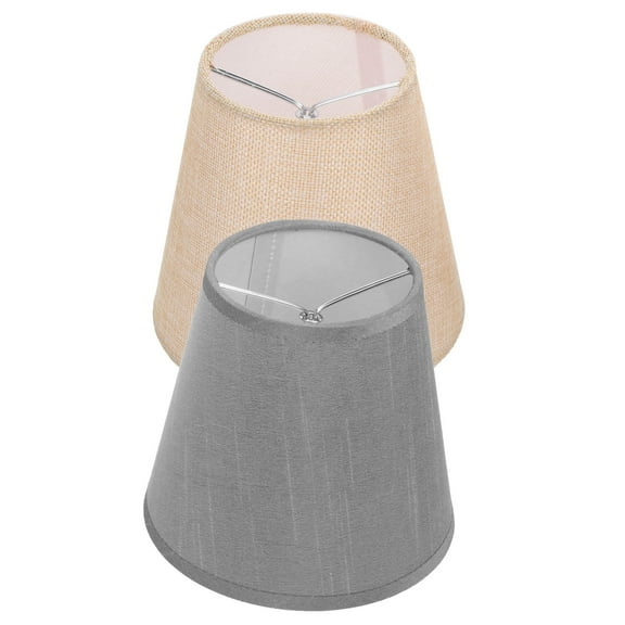 WHAMVOX  2 Pcs Retro Lamp Shade Linen Lampshade Lampshades for Floor Indoor Child