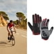 thumbnail image 5 of Guantes de Bicicleta de Equipo de Equitación de Deportes de Bicicleta Rojo L Sunnimix Guantes de bicicleta, 5 of 7