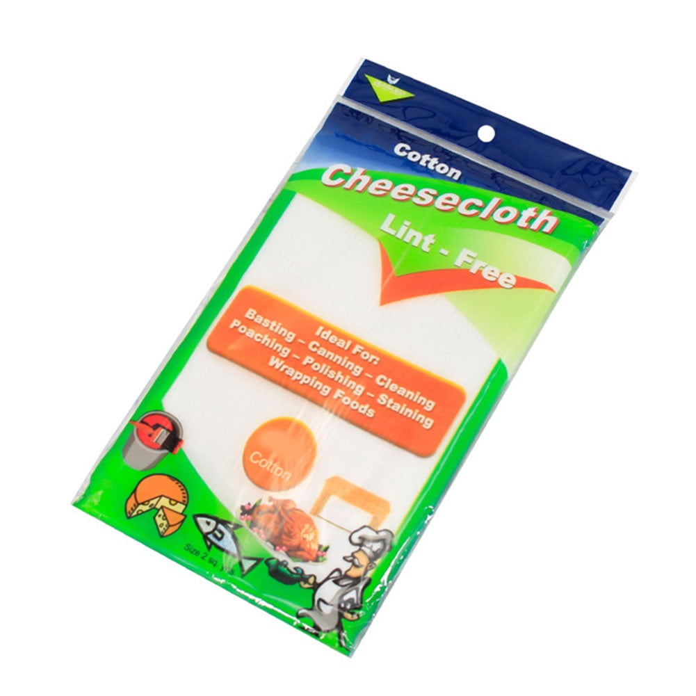 Grade 20 Cheesecloth Unbleached Cotton Fabric Reusable Cheesecloth 2 Yards