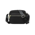 thumbnail image 2 of LAVA Waterproof Nylon Crossbody Handbag for Women Large Capacity Shoulder Bags Travel Messenger Bag (Black), 2 of 9