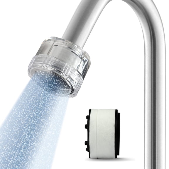 Kitchen and Bathroom Faucet Filter Kit - Improves Taste and Water Quality - Available in Carbon and Sediment